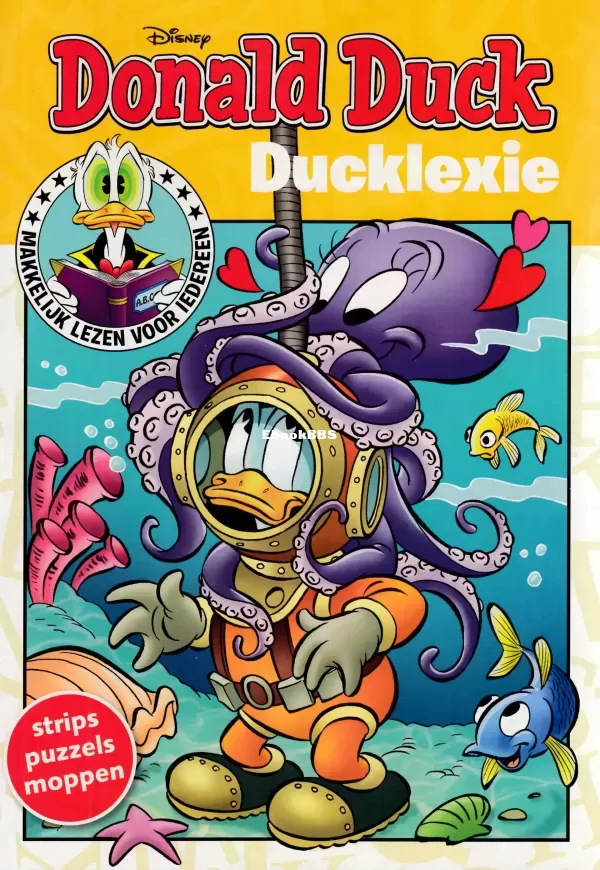 Donald Duck - Ducklexie - Vakantieboek - 2021 - 000.webp