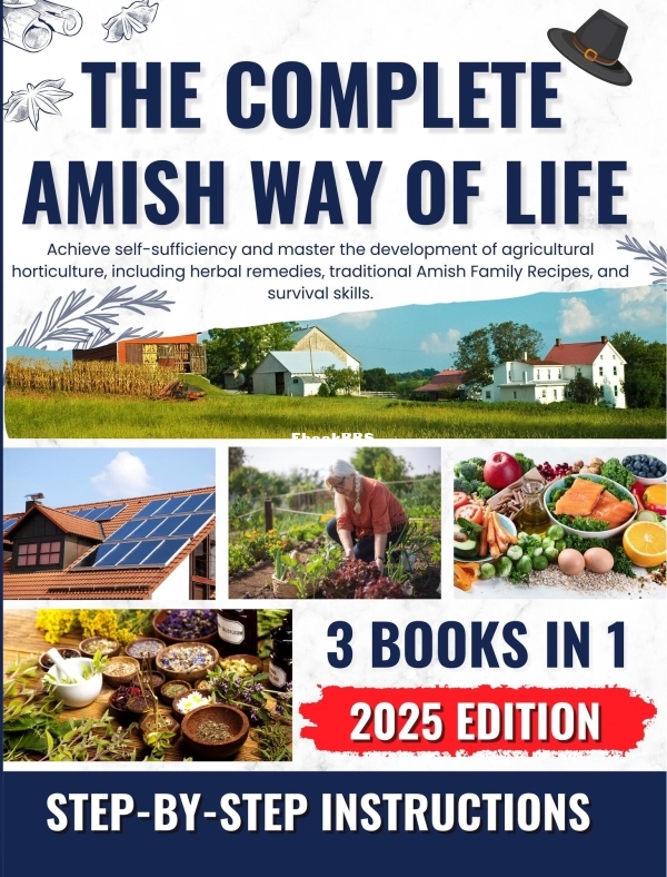 complete amish way of life_ Achieve self-sufficienRecipes, and survival skills.,.jpg