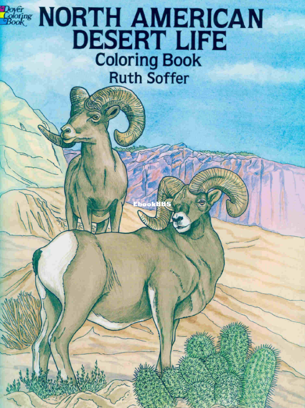North American Desert Life Coloring Book - 1.png