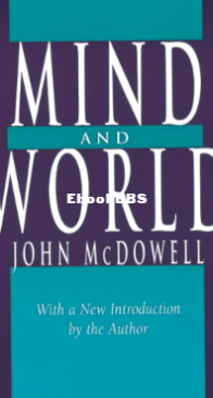 Mind and World - John McDowell - English