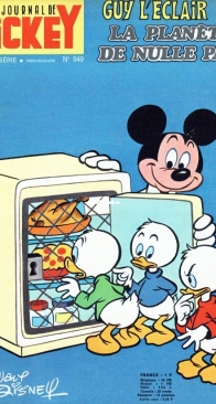 Le Journal de Mickey 0949 - Hachette 1970 - French