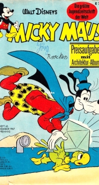 Micky Maus 1967 - 45 - Ehapa - German