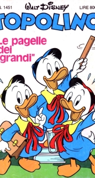 Topolino 1451 - Mondadori 1983 - Italian