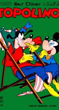 Topolino 0373 - Mondadori 1963 - Italian