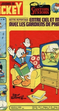 Le Journal de Mickey 1184 - Hachette 1975 - French