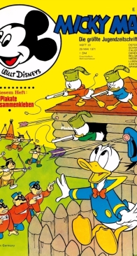 Micky Maus 1971 - 22 - Ehapa - German