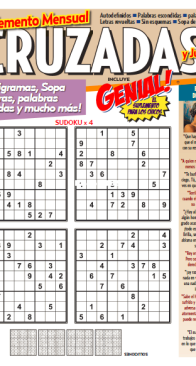 Cruzadas y Genial! - Fasciculo 4 - 2025 - Spanish