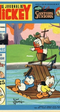 Le Journal de Mickey 1159 - Hachette 1974 - French