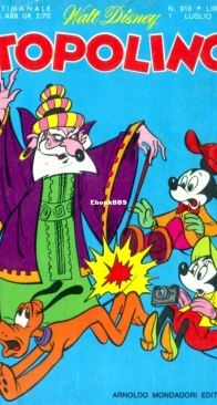 Topolino 0918 - Mondadori 1973 - Italian