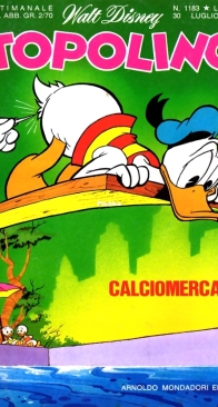 Topolino 1183 - Mondadori 1978 - Italian