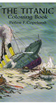The Titanic - Dover Coloring Book - English
