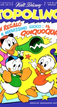 Topolino 1119 - Mondadori 1977 - Italian