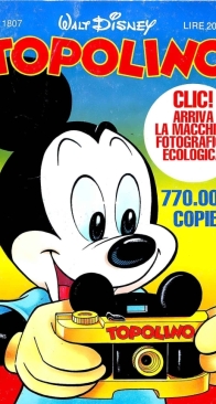 Topolino 1807 - Mondadori 1990 - Italian