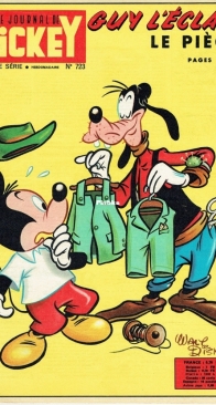 Le Journal de Mickey 0723 - Hachette 1966 - French