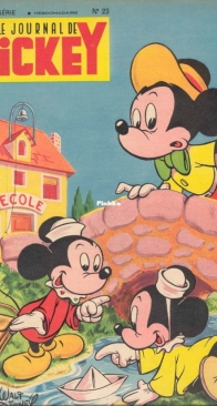 Le Journal de Mickey 0023 -  Hachette 1952 - French