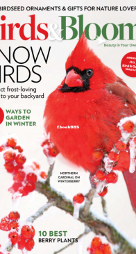 Birds and Blooms - 12.2019-01.2020 - English