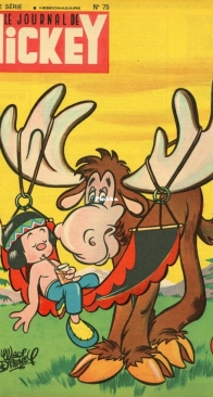 Le Journal de Mickey 0075 - Hachette 1953 - French