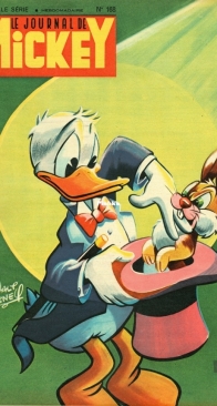 Le Journal de Mickey 0168 - Hachette 1955 - French