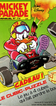 Mickey Parade 114 -  Hachette 1989 - French