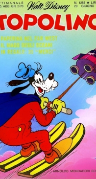 Topolino 1283 - Mondadori 1980 - Italian