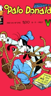 O Pato Donald 0296 - Abril 1957 - Brazilian Portuguese