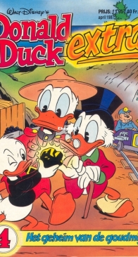 Donald Duck Extra - Het Geheim Van De Goudmijn - Issue 04 - Oberon B.V. 1987 - Dutch