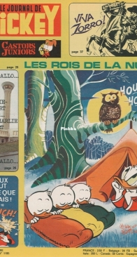 Le Journal de Mickey 1195 - Hachette 1975 - French