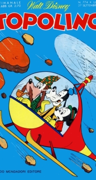 Topolino 0774 - Mondadori 1970 - Italian