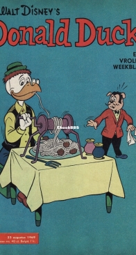 Donald Duck - Dutch Weekblad - Issue 34 - 1969 - Dutch