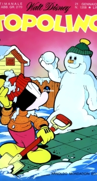 Topolino 1208 - Mondadori 1979 - Italian