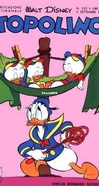 Topolino 0353 - Mondadori 1962 - Italian