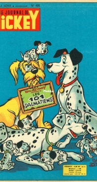 Le Journal de Mickey 0495 - Hachette 1961 - French