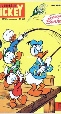 Le Journal de Mickey 0831 - Hachette 1968 - French
