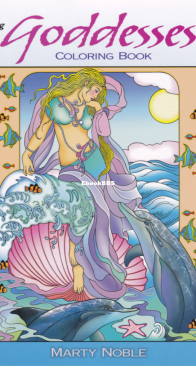 Goddesses - Dover Coloring Book - English