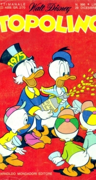 Topolino 0996 - Mondadori 1974 - Italian