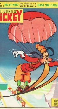 Le Journal de Mickey 0609 - Hachette 1964 - French