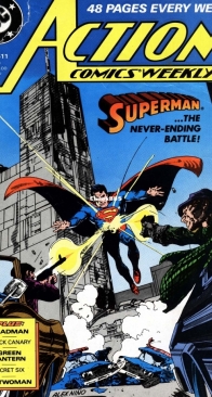 Action Comics 611 - DC Comics - Sharon Wright - August 1988 – English