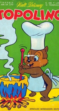 Topolino 0899 - Mondadori 1973 - Italian