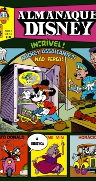 Almanaque Disney 110 - Abril 1980 - Brazilian Portuguese