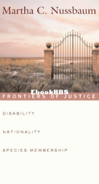 Frontiers of Justice - Martha Nussbaum - English