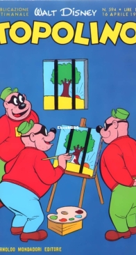 Topolino 0594 - Mondadori 1967 - Italian