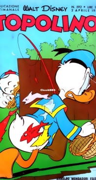 Topolino 0592 - Mondadori 1967 - Italian