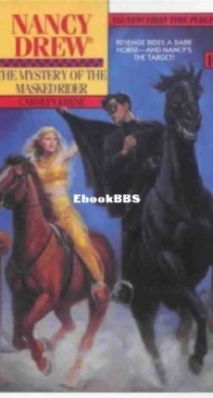 The Mystery of the Masked Rider - Nancy Drew Mystery 109 - Carolyn Keene - English