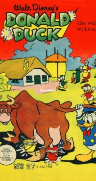 Donald Duck - Dutch Weekblad - Issue 27 - 1955 - Dutch