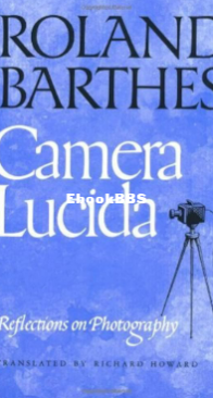 Camera Lucida - Roland Barthes - English