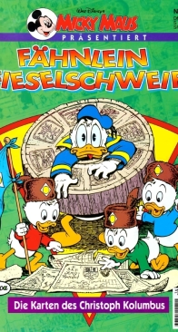 Micky Maus Präsentiert 16 - Fähnlein Fieselschweif - Die Karten des Christoph Kolumbus - Ehapa 1995 - German