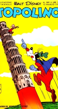 Topolino 0589 - Mondadori 1967 - Italian