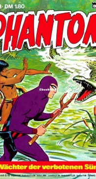 Phantom 133 - Der Wächter der Verbotenen Sümpfe - Bastei 1979 - German