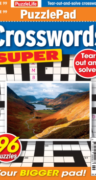 PuzzleLife PuzzlePad Crosswords Super - Issue 99 - January 2026 - English