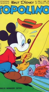 Topolino 0596 - Mondadori 1967 - Italian
